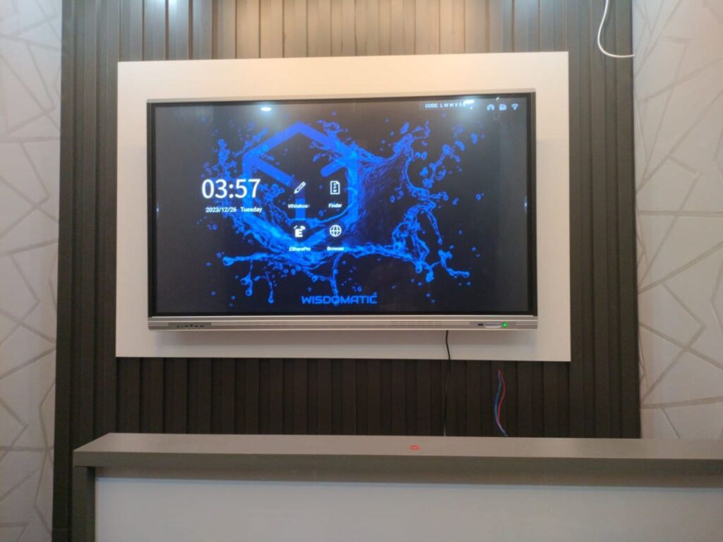 WISDOMATIC Interactive Flat Panel Displays