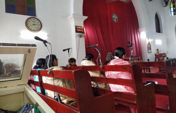 Church Song Number and Verses Display